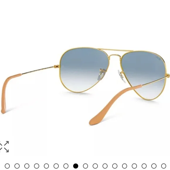 Rayban unisex aviator sunglasses - Picture 3 of 6